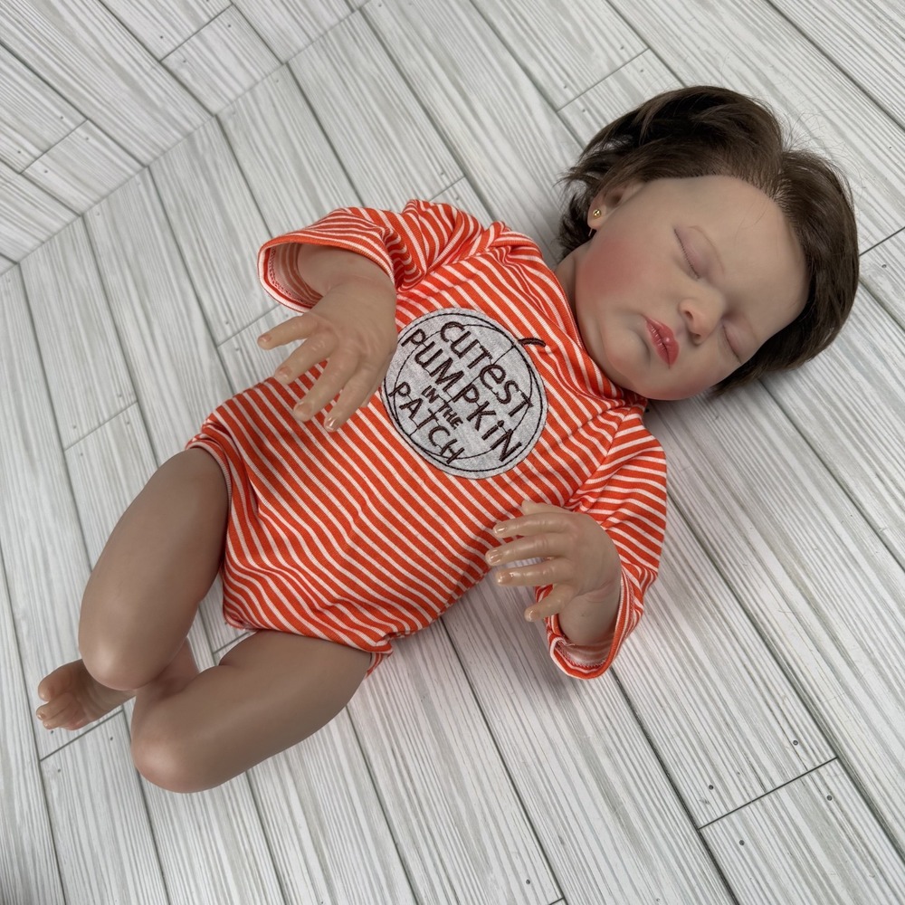 Bonnie Brown 2020 Hyper Realistic Vinyl‎ and Fabric Soft Body Baby Doll Reborn